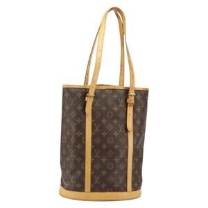 LOUIS VUITTON Monogram Bucket GM Shoulder Bag M42236 LV Auth 156566